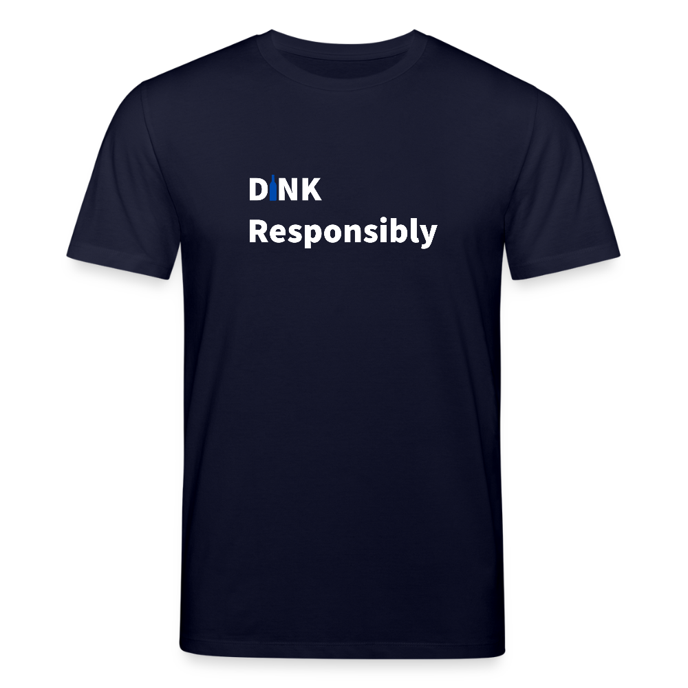 Dink Responsibly Bio-Shirt - Navy