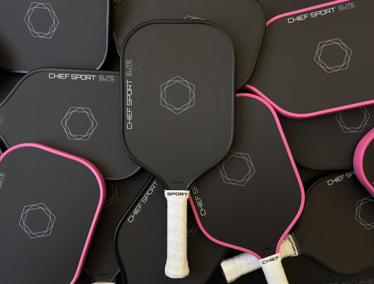 CHIEF SPORT ELITE - USA Pickleball Approved - Pro Pickleball Paddle (black)