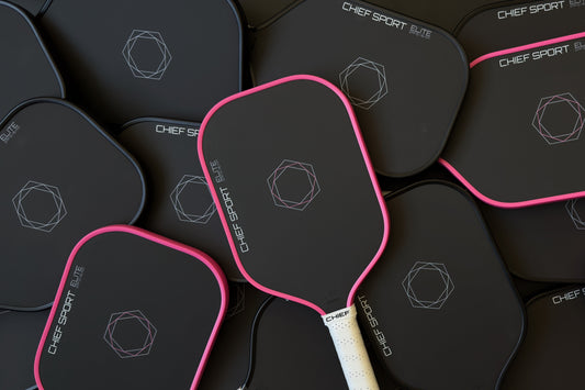 CHIEF SPORT ELITE - USA Pickleball Approved - Pro Pickleball Paddle (pink)