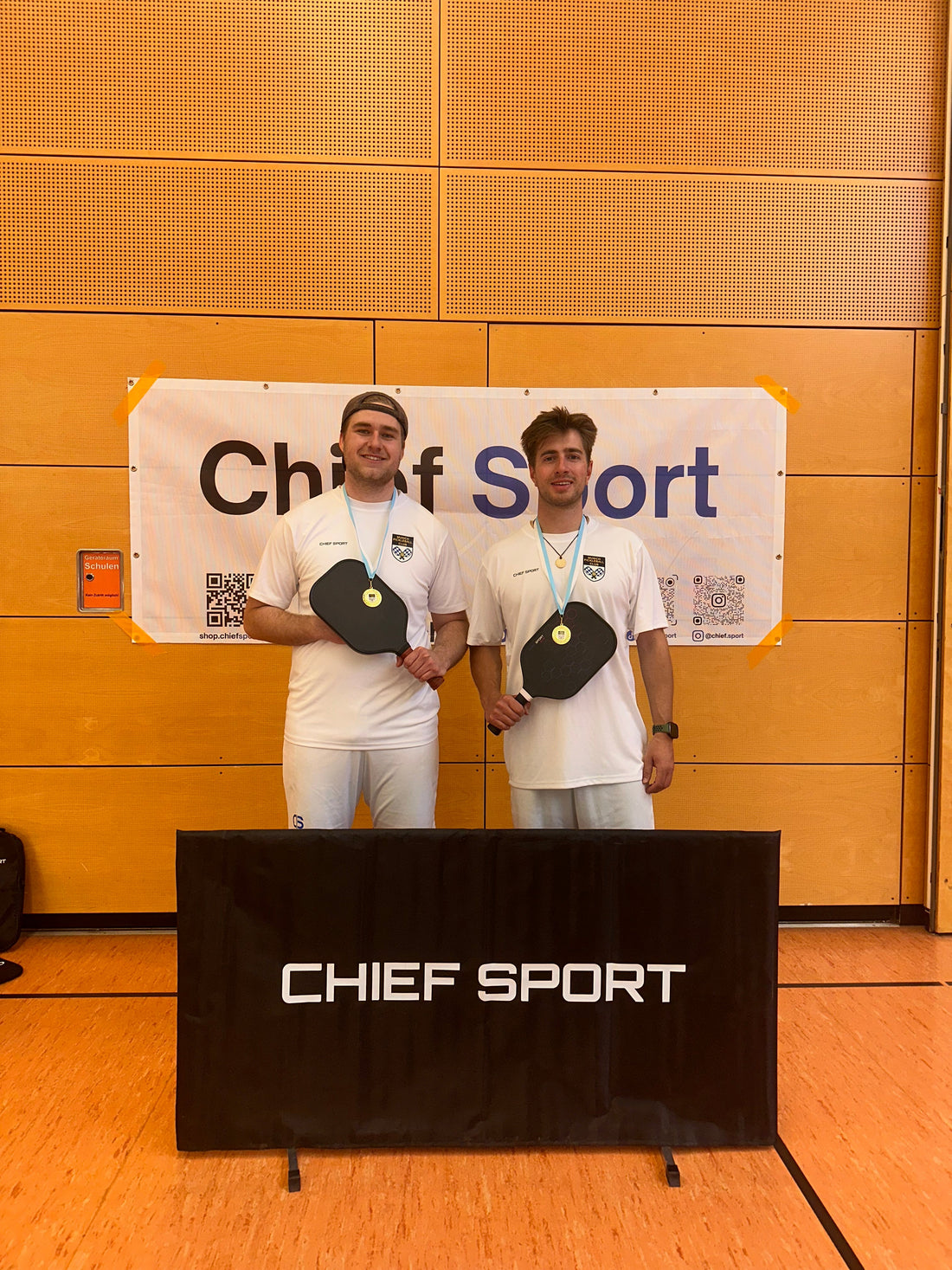 Tim und Nils auf dem Pickleball-Thron in München bei den Munich Pickleball Open 2026