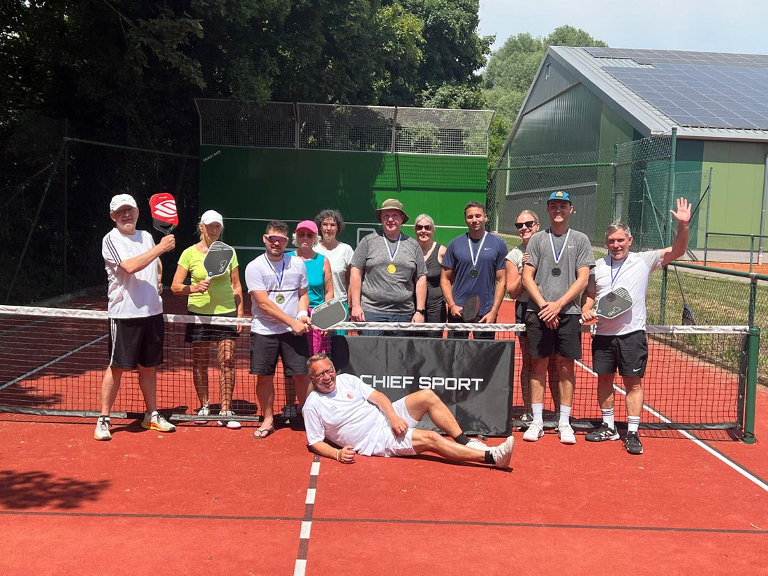 Stolzer Sponsor des 1. Pickleball-Turnier beim TC Neusäß — Ein voller Erfolg!