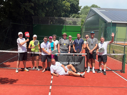 Stolzer Sponsor des 1. Pickleball-Turnier beim TC Neusäß — Ein voller Erfolg!