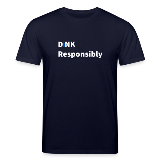 Dink Responsibly Bio-Shirt - Navy