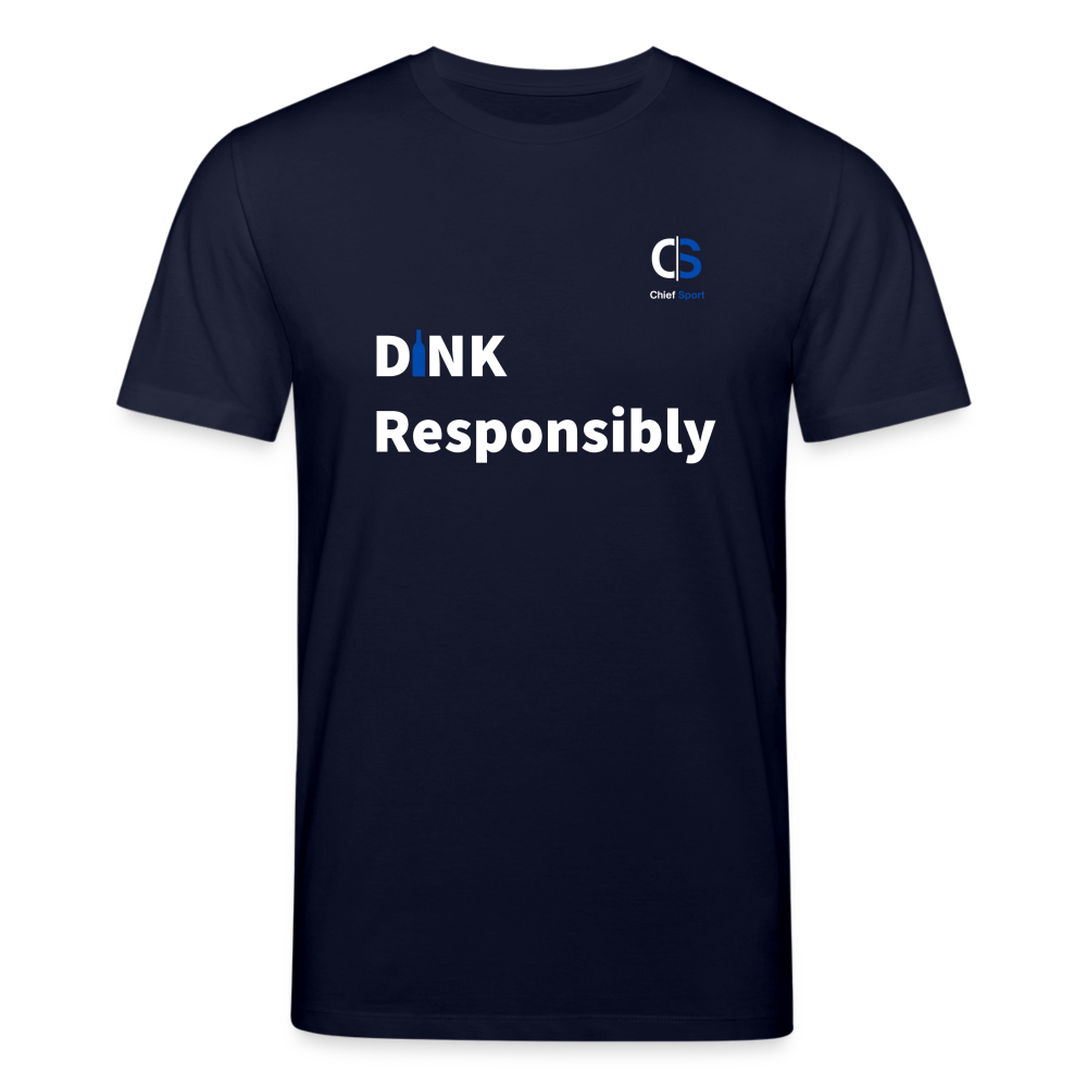 Dink Responsibly Bio-Shirt - Navy