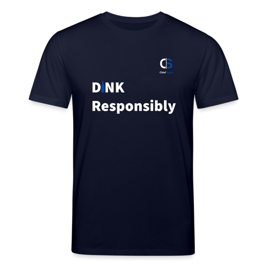 Dink Responsibly Bio-Shirt - Navy