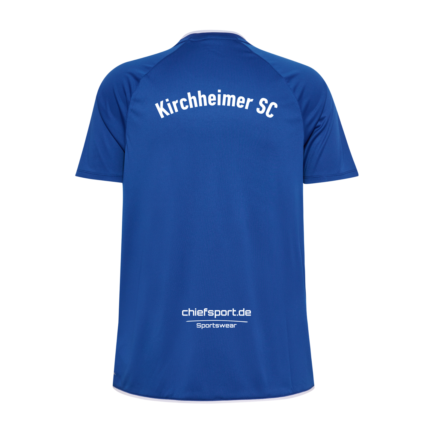 Trainingsshirt blau/weiß Kirchheimer SC