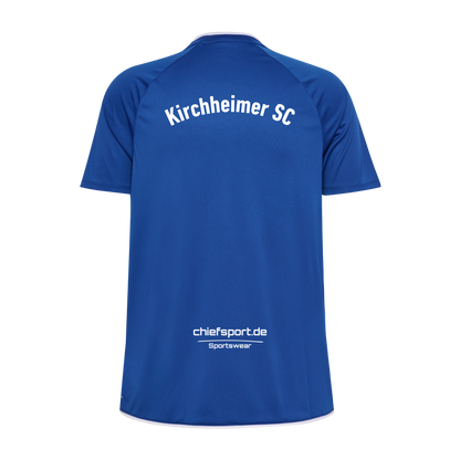 Trainingsshirt blau/weiß Kirchheimer SC