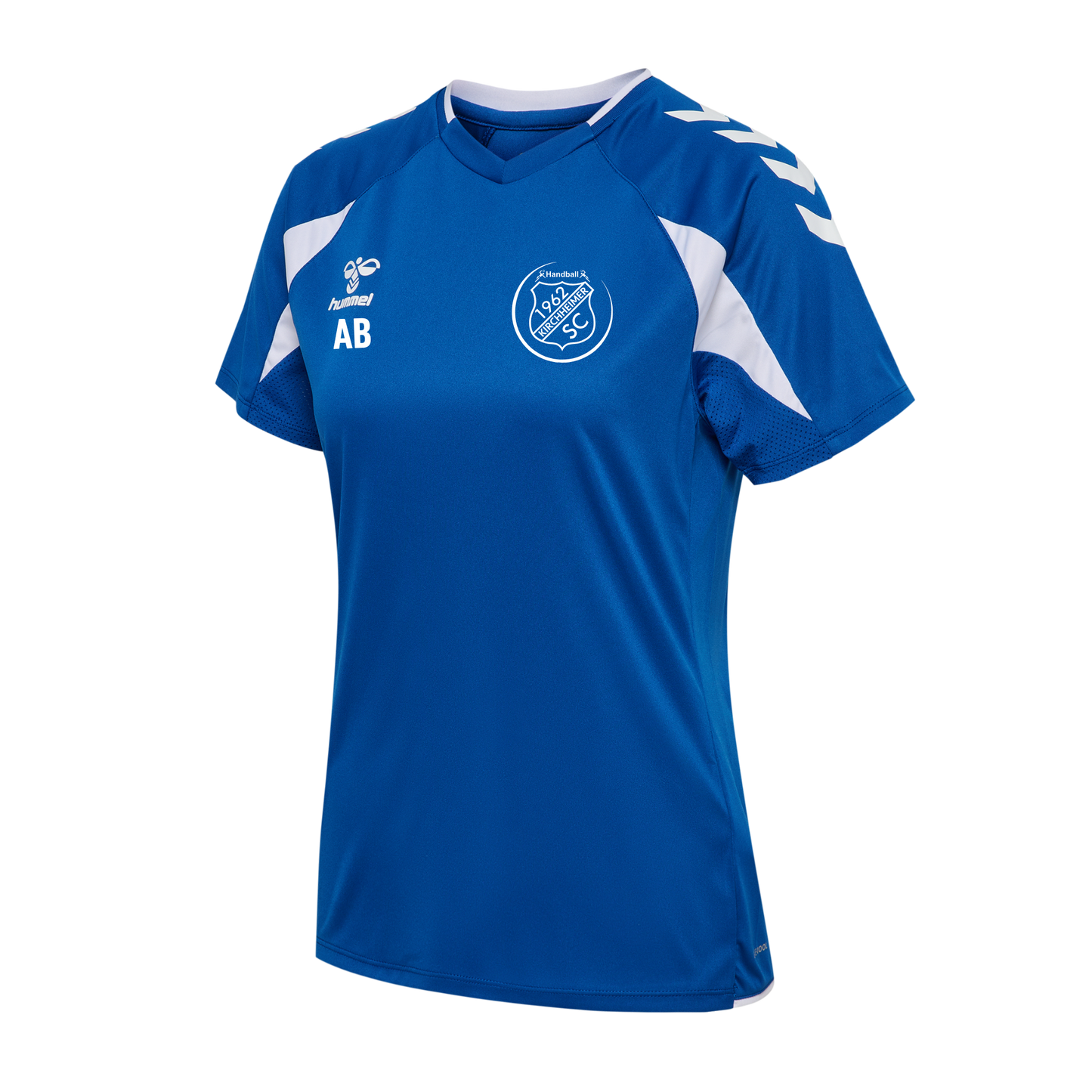 Trainingsshirt blau/weiß Kirchheimer SC